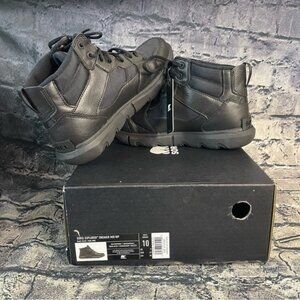 Sorel Explorer SZ 10 Mid WP Men's Black Sneakers